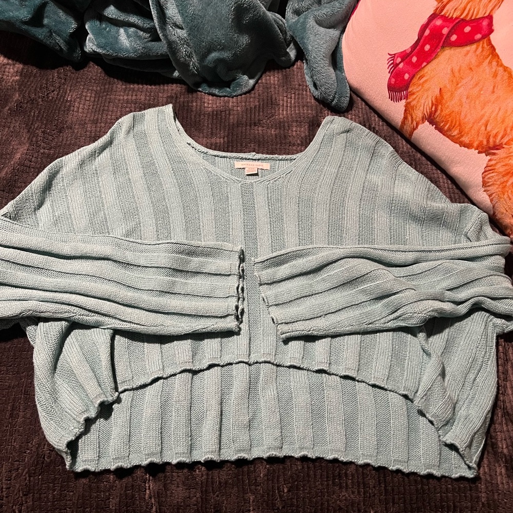 Striped Knit Sweater